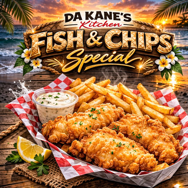 Fish and Chips.