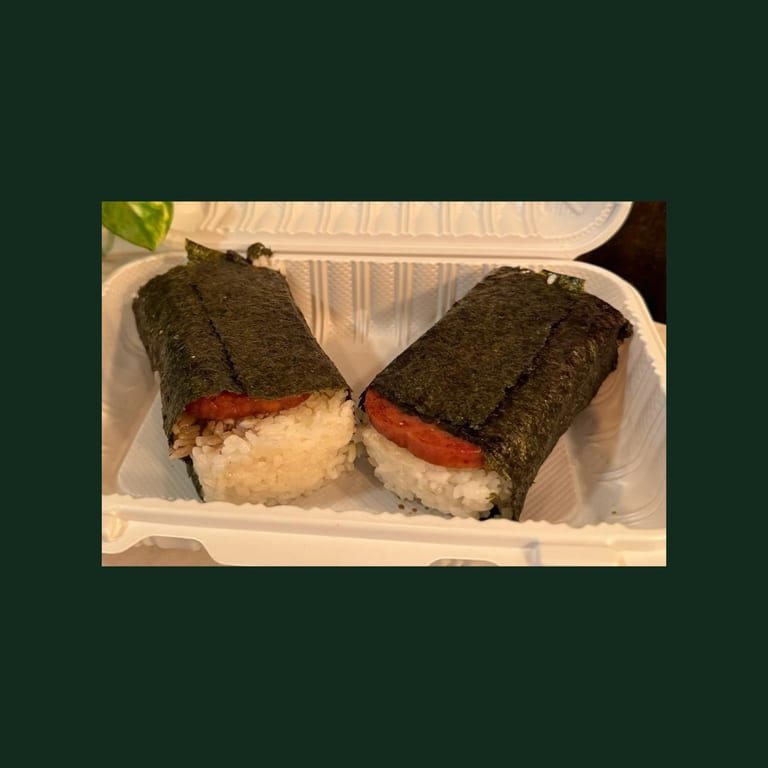 Savor Our Spam Musubi