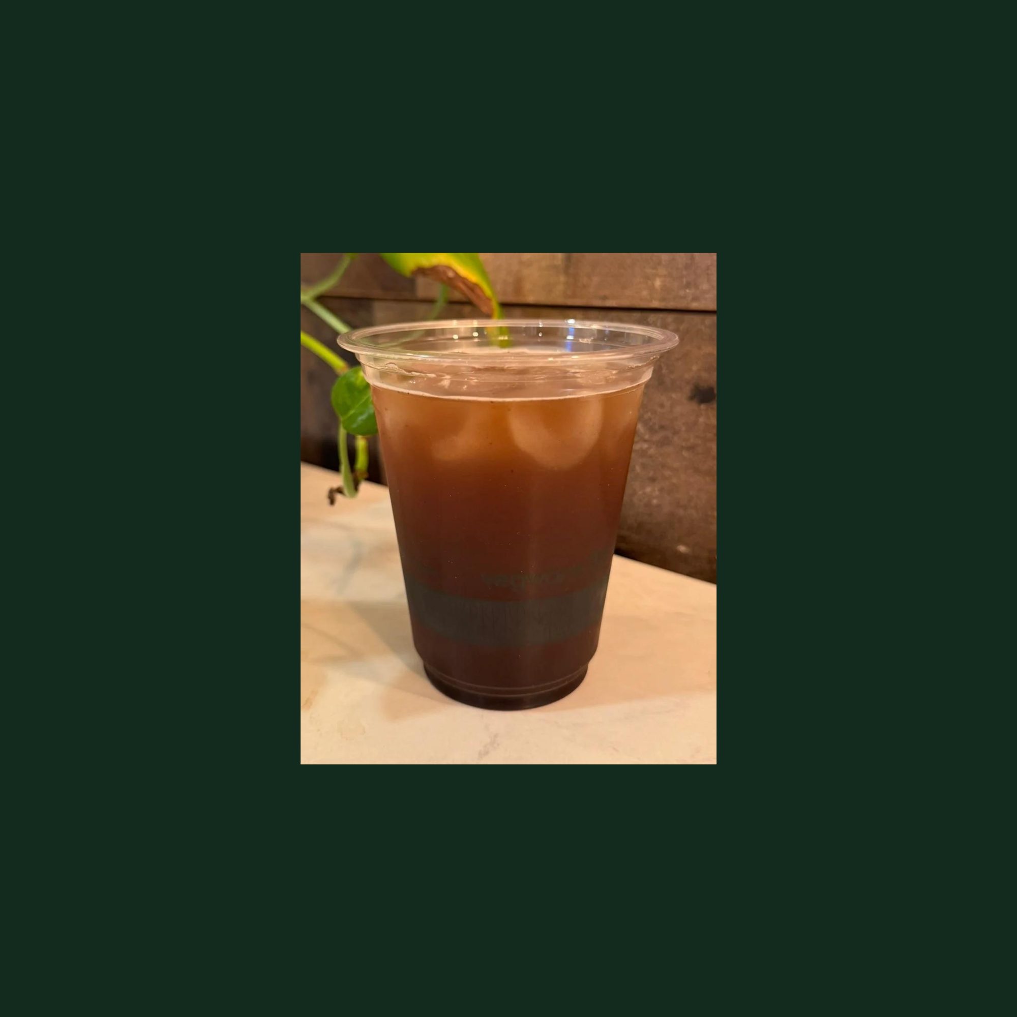 Cold Brewed Coffee.