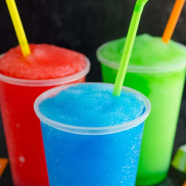 Slushy.
