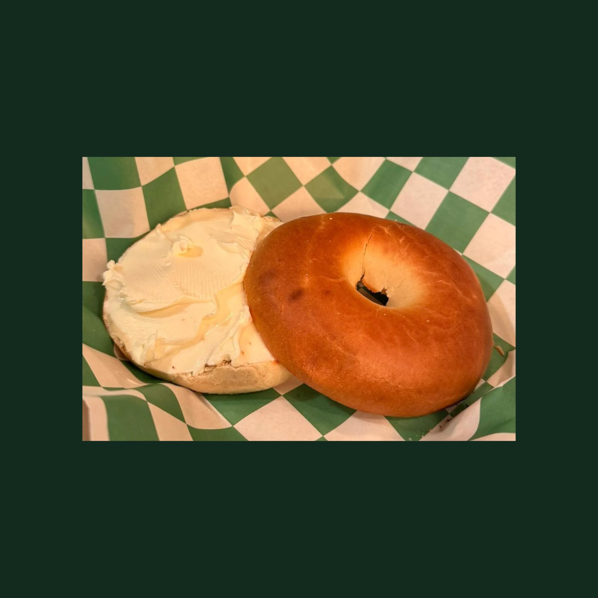 Bagel with Cream Cheese.