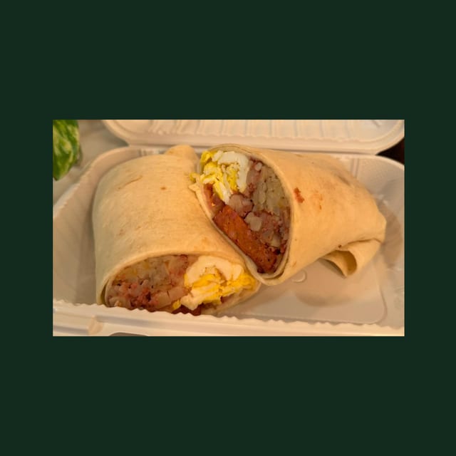 Breakfast Burrito.