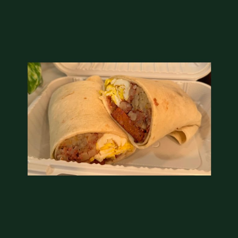 Delicious Breakfast Burrito