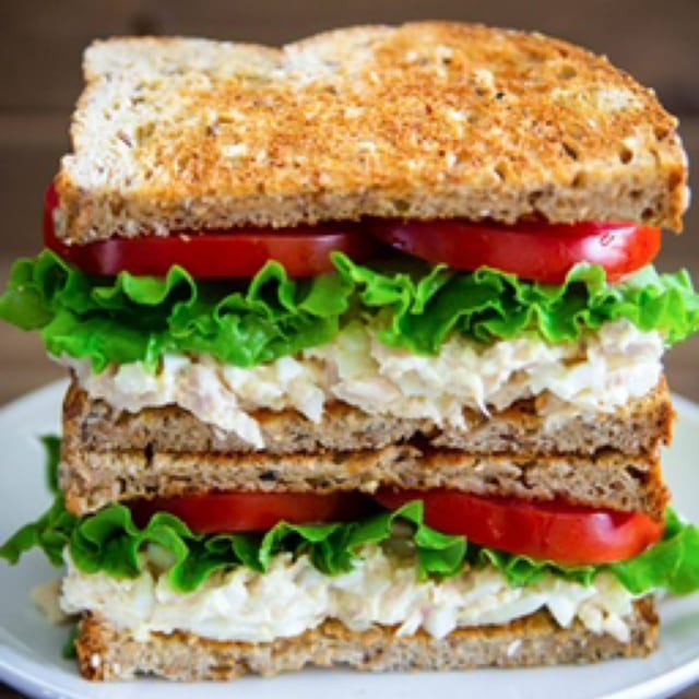 Tuna sandwich.