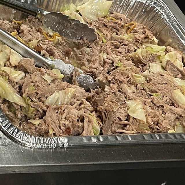 Kalua Pig & Cabbage 1/2 Pan.