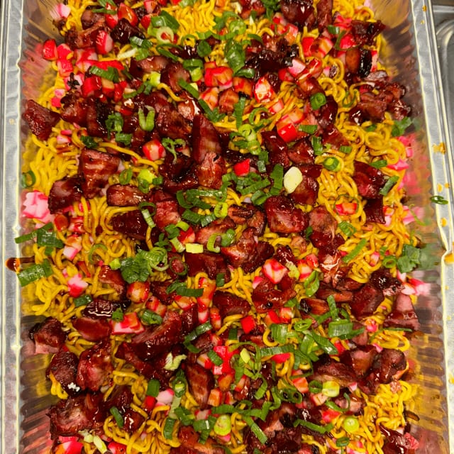 Fried Noodles Full Pan.