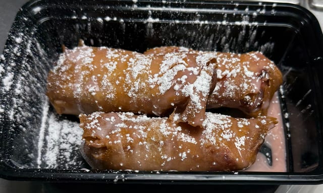 Strawberry Lumpia.