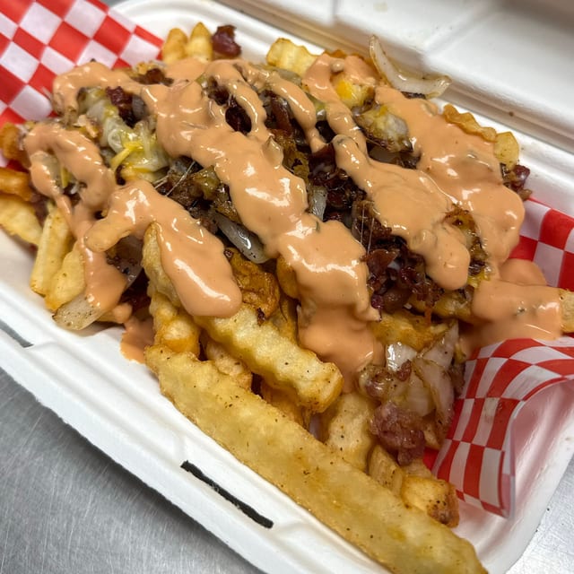 Loaded fries.